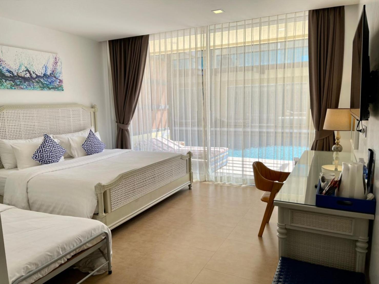 Beach Walk Boutique Resort Bangsaen Oda fotoğraf